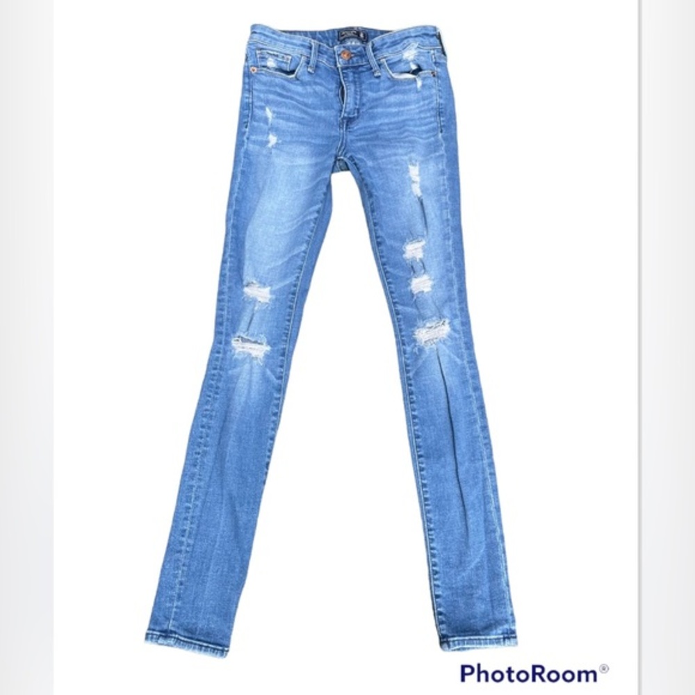 Abercrombie and Fitch distressed denim